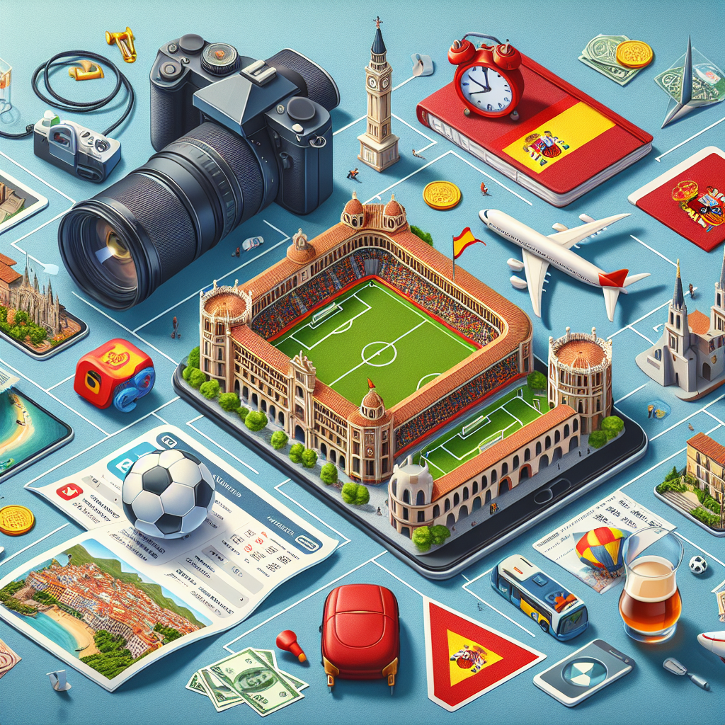 スペイン旅行のプランニング