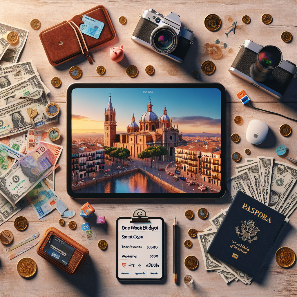 スペイン旅行の予算計画