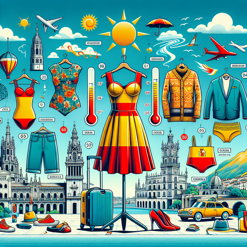 スペイン旅行のための服装ガイド