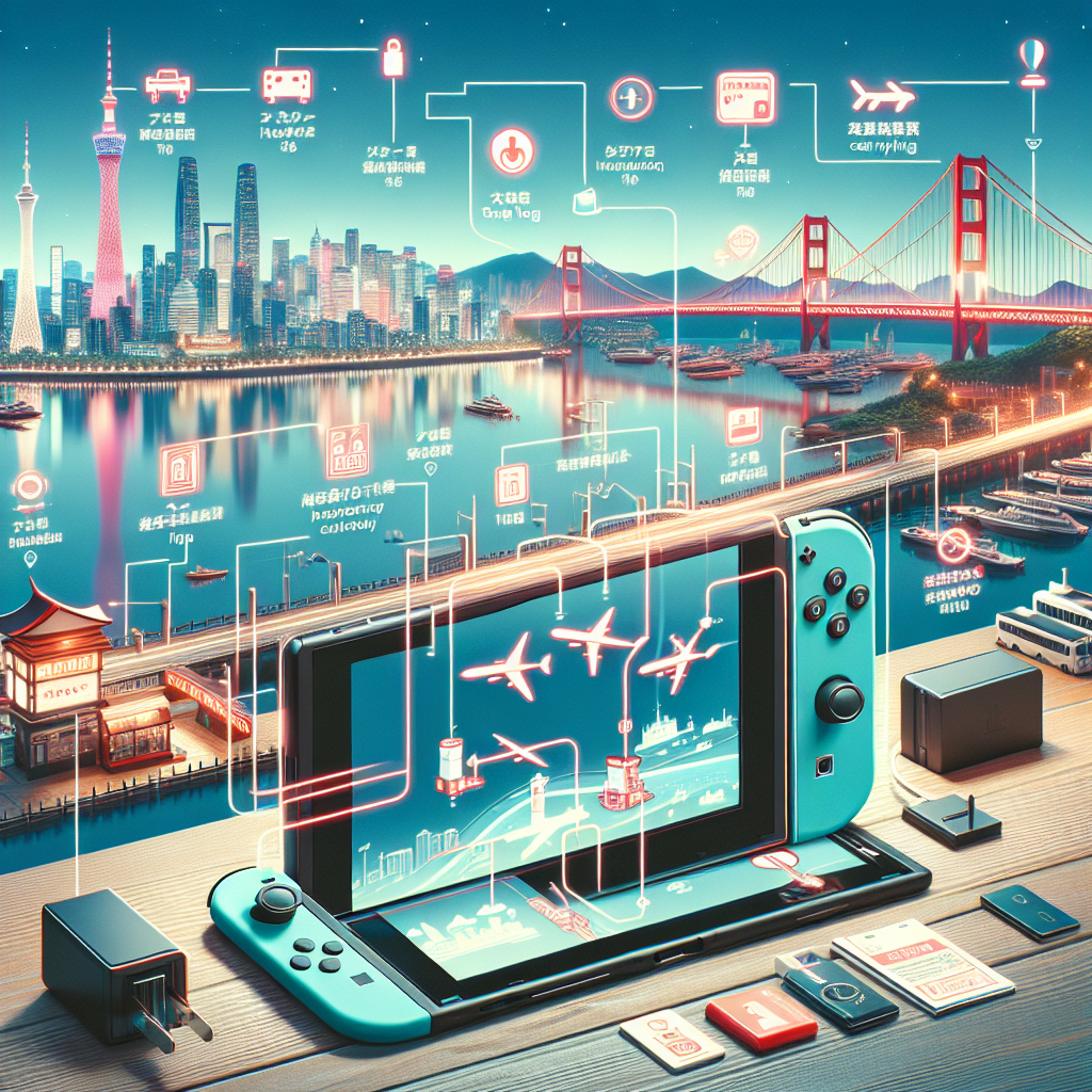 Nintendo Switchの海外での充電ガイド