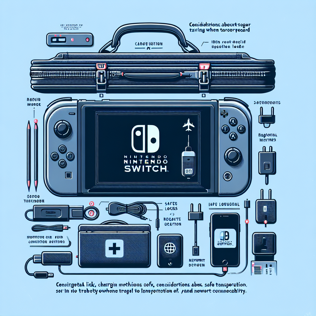旅行中のNintendo Switchの持ち運び方と保管のコツ